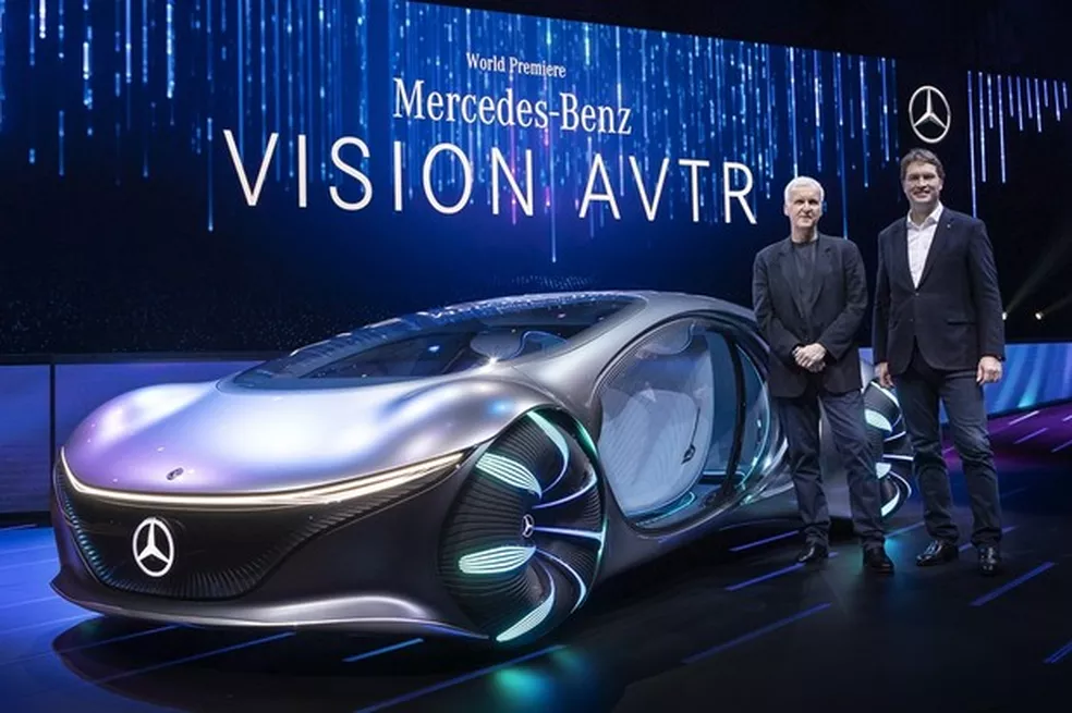 Poder da mente: Mercedes-Benz Vision AVTR