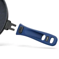 Panelas Polishop Ichef Ultra com Tampa - Sauté - Day By Day 24Cm - Azul (7)