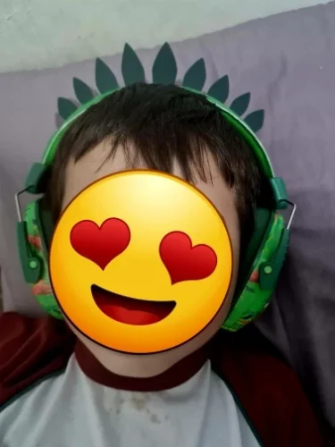 Protetores auriculares Dinossauro para crianças com autismo, sensibilidade sonora - Abafador para Ouvidos photo review