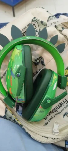 Protetores auriculares Dinossauro para crianças com autismo, sensibilidade sonora - Abafador para Ouvidos photo review