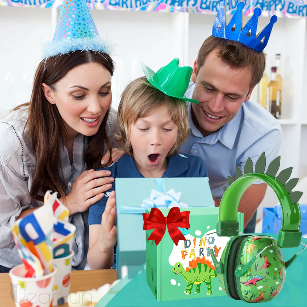 Protetores auriculares Dinossauro para crianças com autismo, sensibilidade sonora - Abafador para Ouvidos 9 kf Se73652ca20f742a3b8d1119fcae1a971f