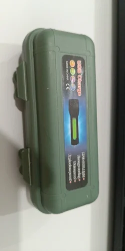 NEVERDIE Mini Lanterna Militar Tática Com Led Forte e Zoom p/ regular Alcance Recarrega via USB photo review