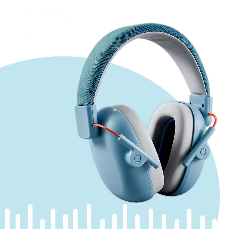 YHKEMA Fones de ouvido com cancelamento de ruído para crianças, para autismo e auxílio sensorial de concentração