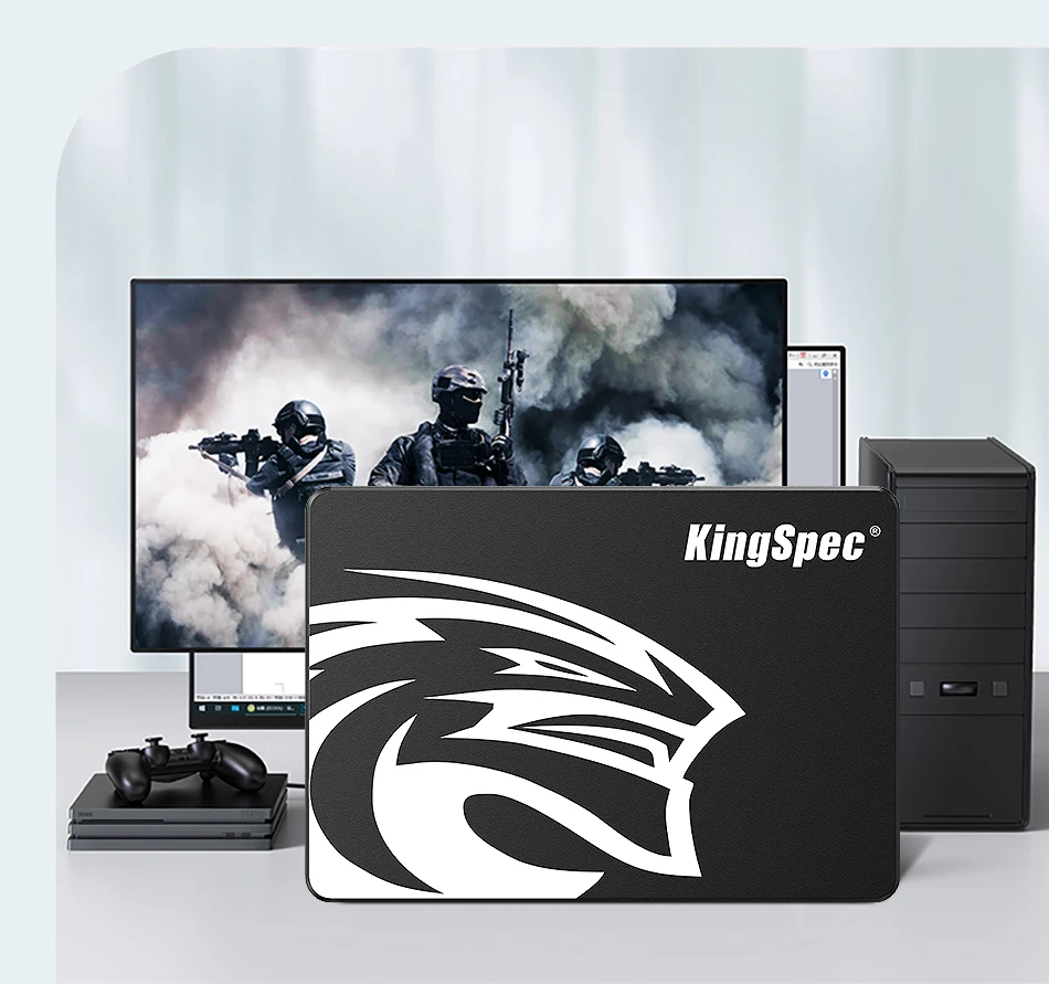 SSD KingSpec 2.5 SATA3 capacidades de: 128GB / 256GB / 512GB / 1TB - para Notebook e Desktop