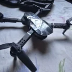 Mini Drone E88 4k HD de controle remoto photo review