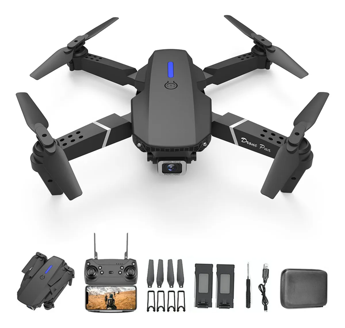 Mini Drone E88 1