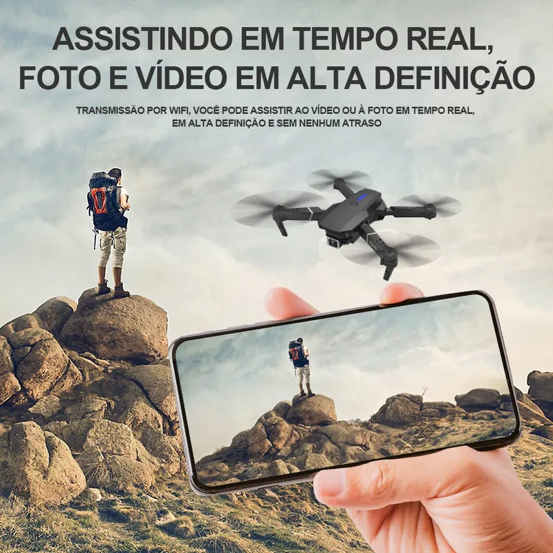 Mini Drone E88 6