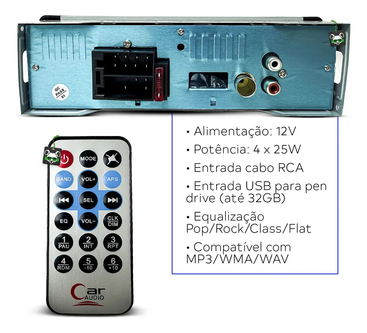 som automotivo h tech ht 1025 bluetooth 3